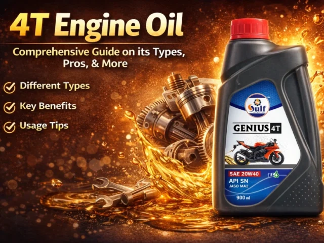 4T Engine Oil | Comprehensive Guide on its Types, Pros, & More