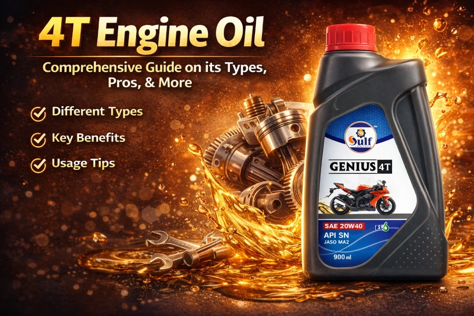 4T Engine Oil | Comprehensive Guide on its Types, Pros, & More