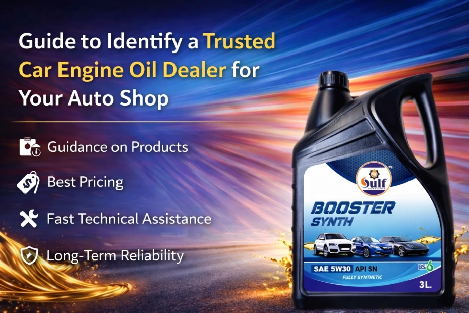 Guide to Identify a Trusted Car Engine Oil Dealer for Your Auto Shop