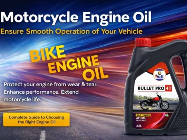 Motorcycle Engine Oil: Ensure Smooth Operation of Vehicles