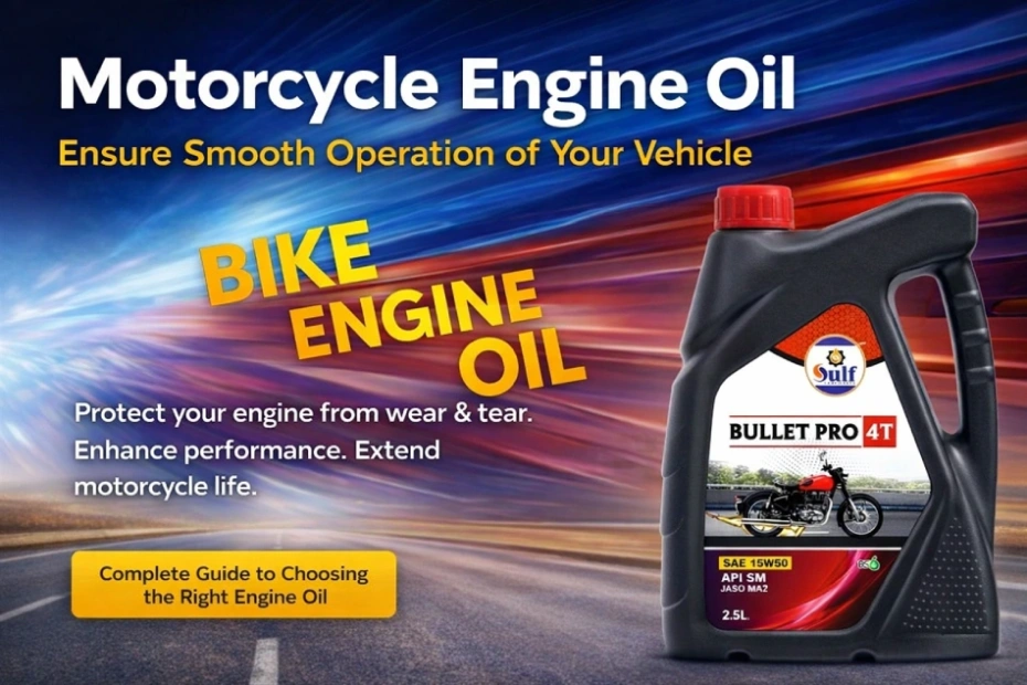 Motorcycle Engine Oil: Ensure Smooth Operation of Vehicles