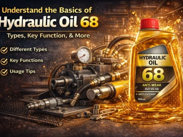 Understand the Basics of Hydraulic Oil 68 | Types, Key Function, & More